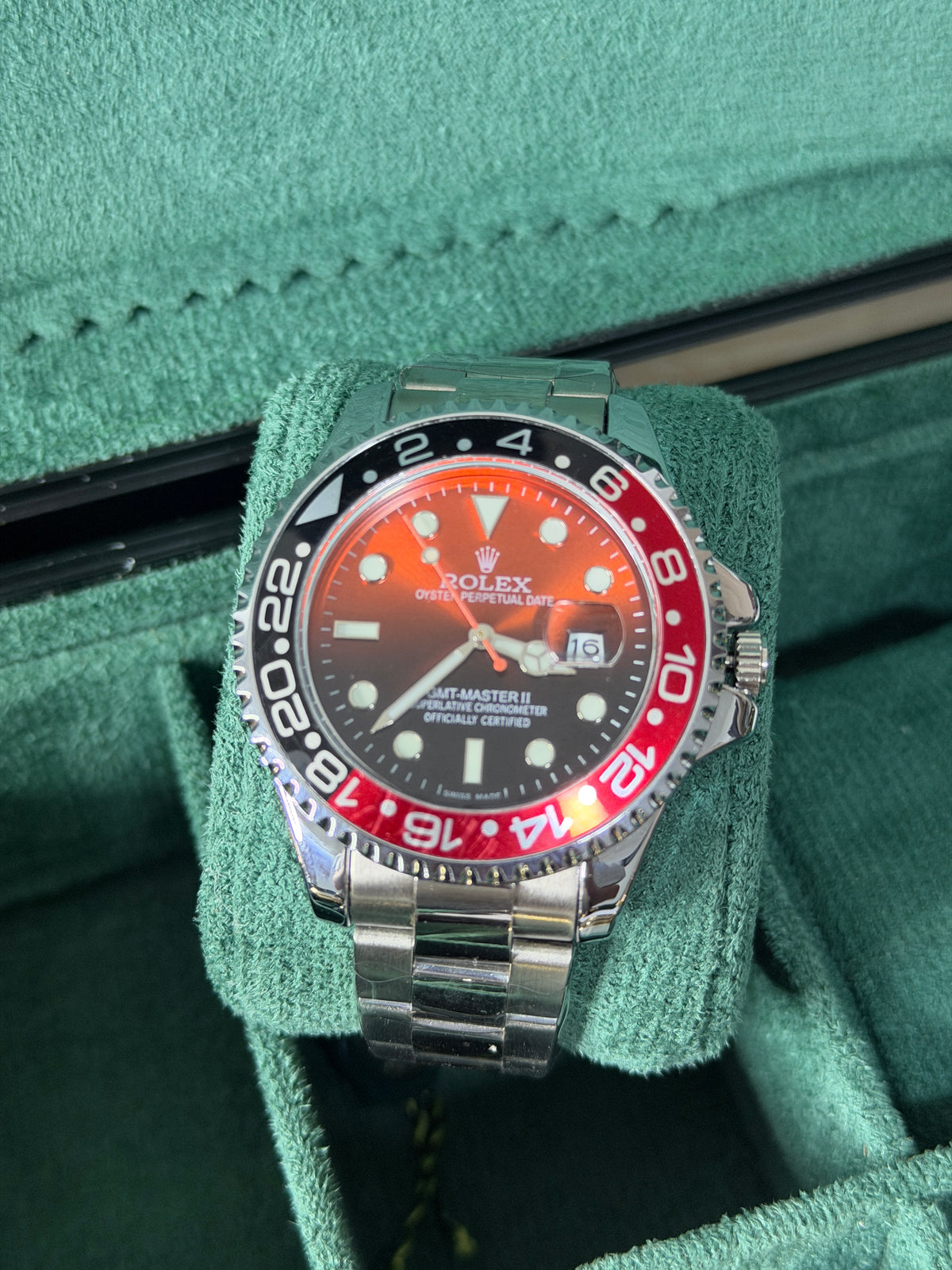 Rlx GMT Doble Tono Sr63