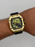 Rchrd Mll Hombre Dragón Dorado SR 55