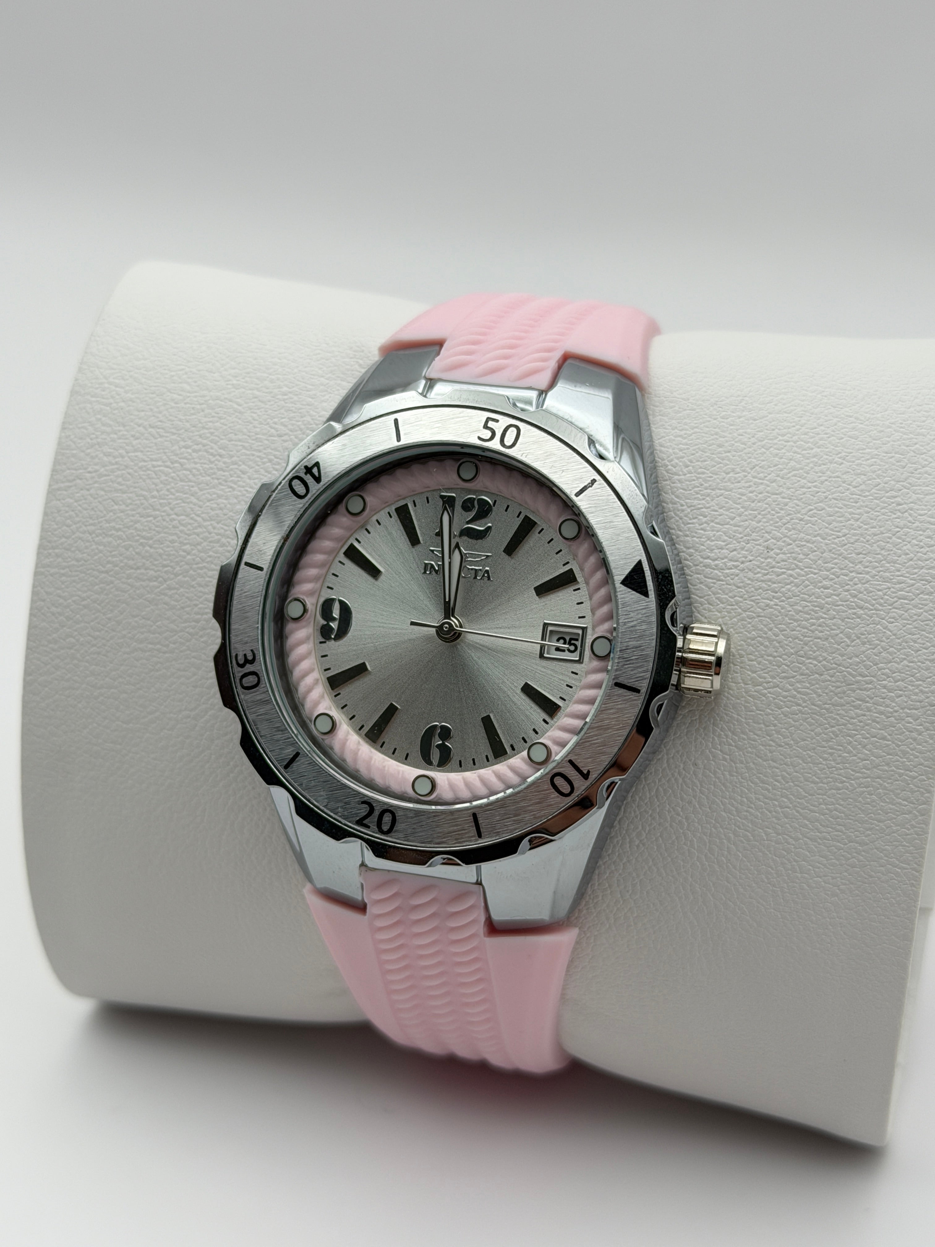 Invicta Ángel Dama Rosa-Plata