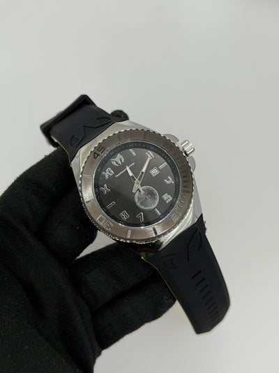 Tchmarin Manta Hombre Negro Plateado SR60