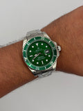 Rlx Hombre Submariner Tablero Verde SR48