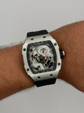 Rchrd Mll Hombre Dragon Plateado Rosa SR 55
