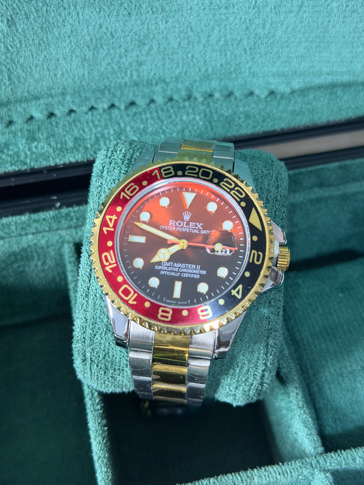 Rlx GMT Bicolor RojiNegro SR63