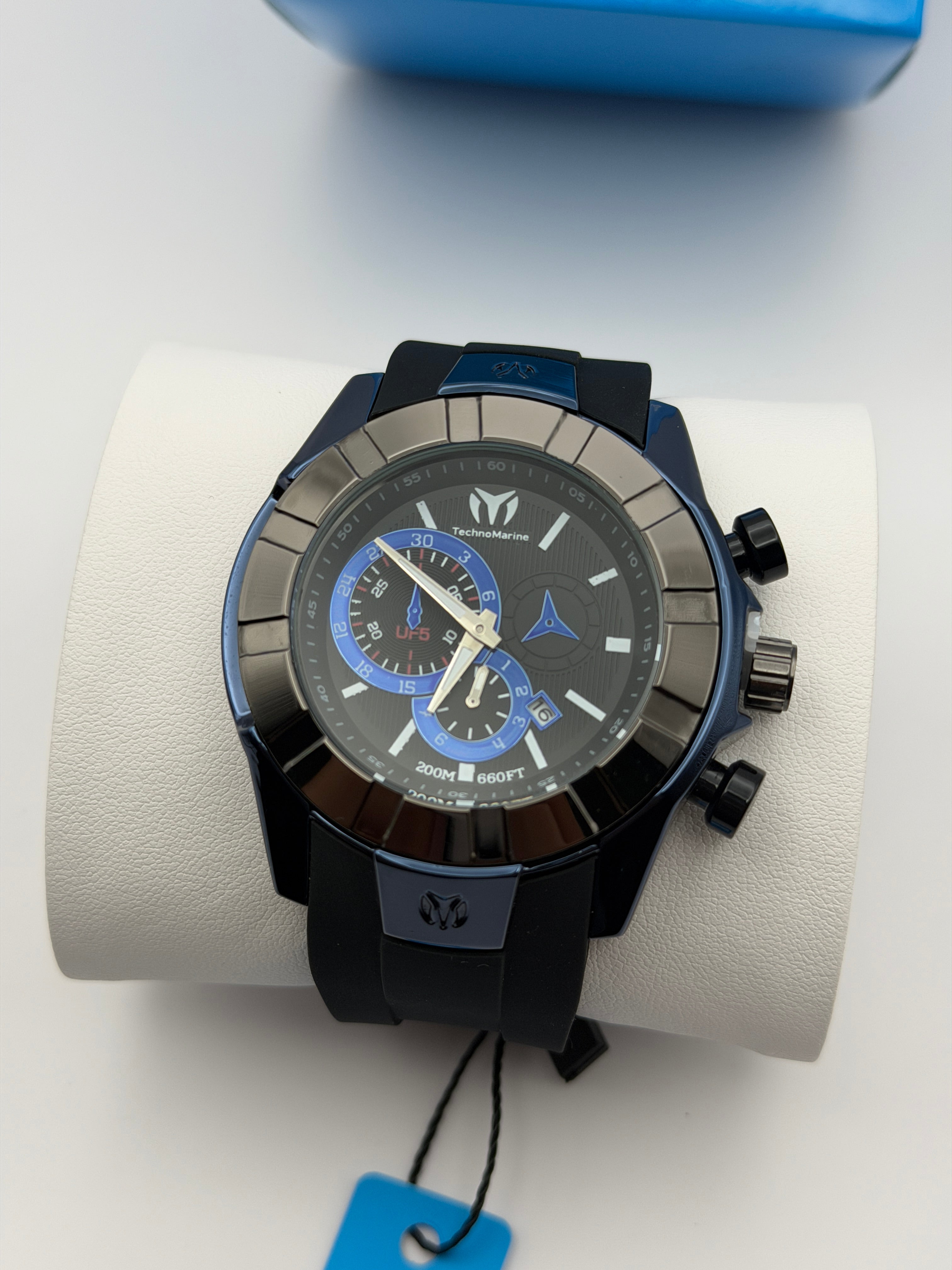 Tchmarin Uf5 Hombre Negro- Azul