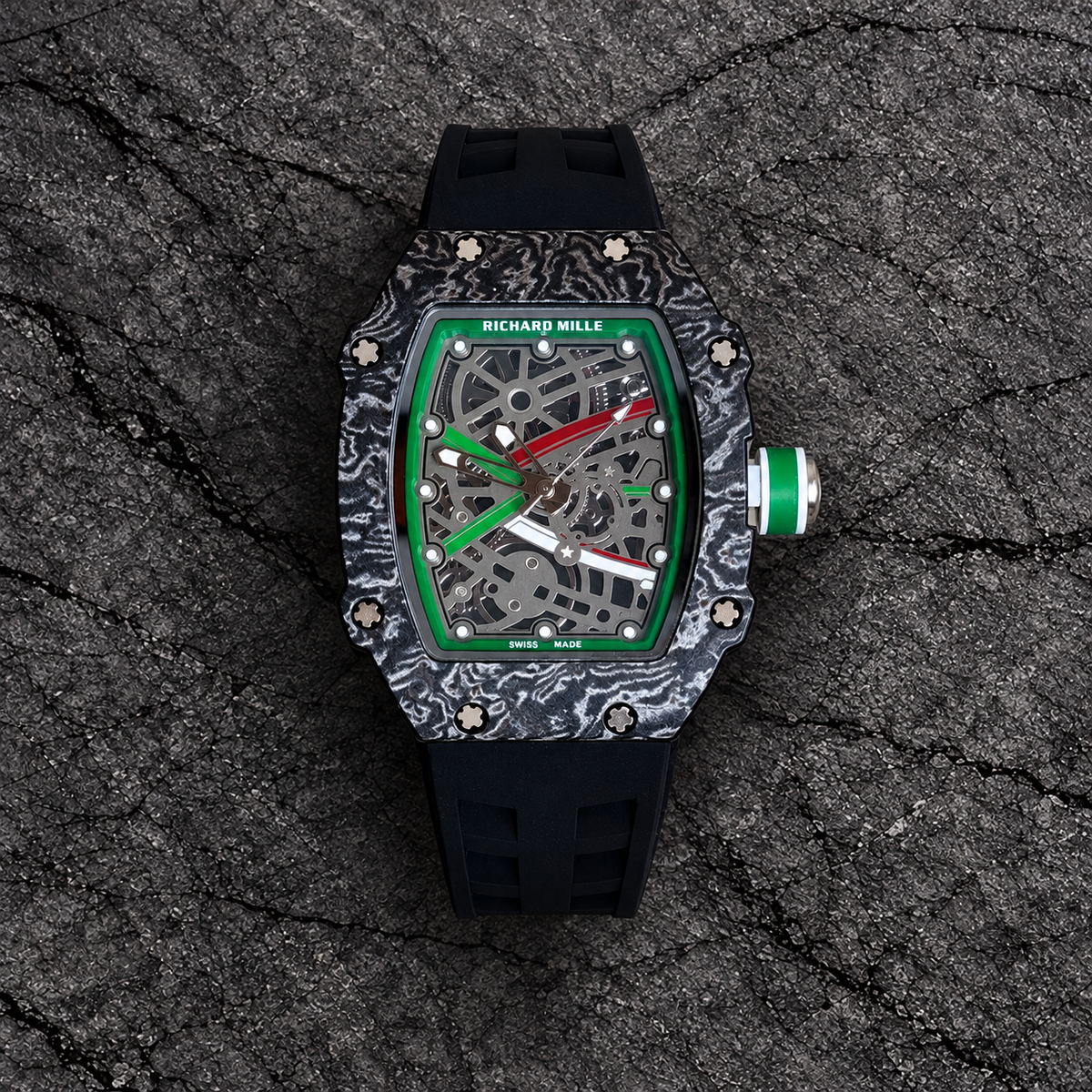 Rchrd Mll Negro Tablero Verde