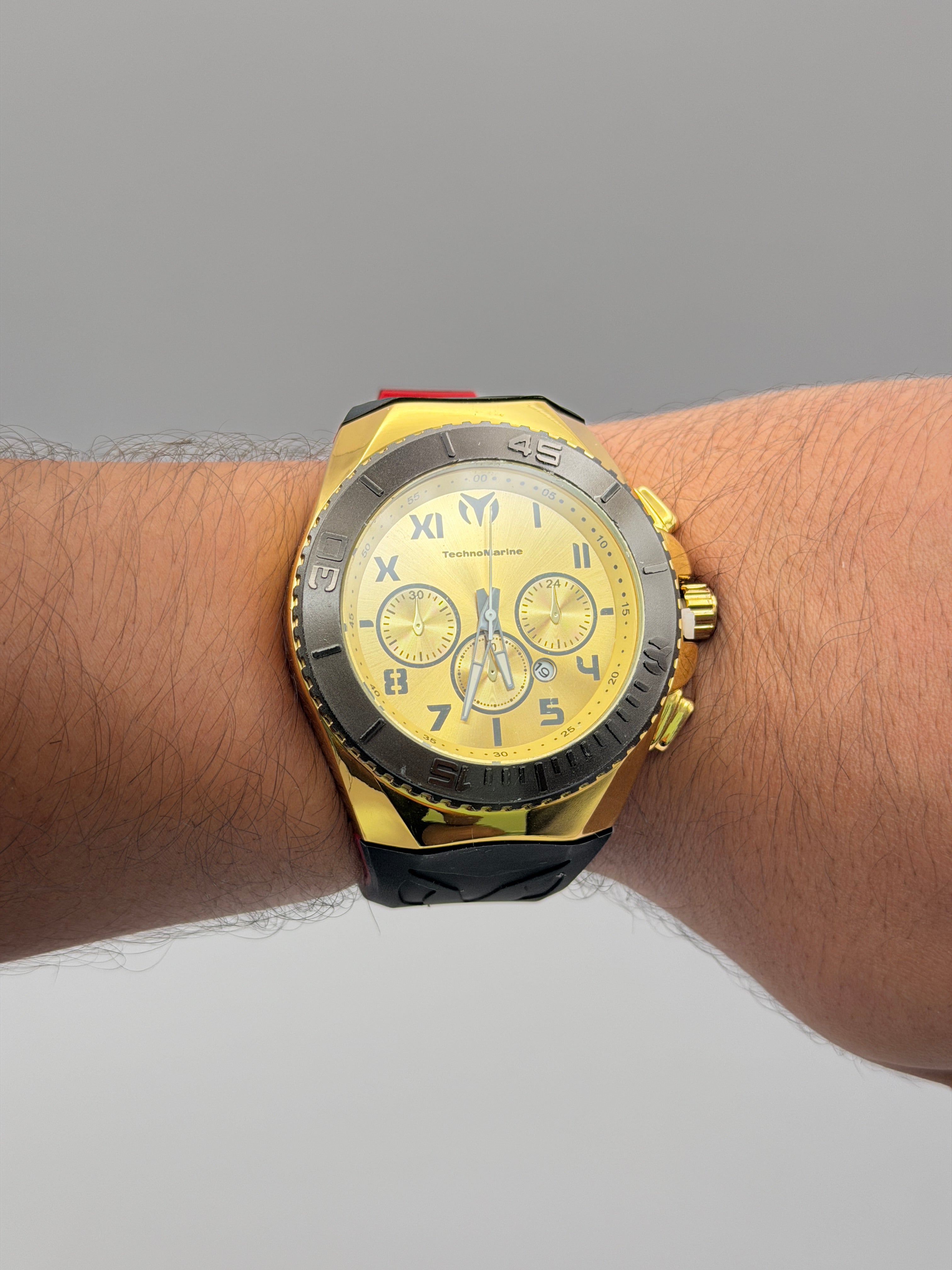 Tchmarin Manta Hombre Dorado