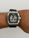 Rchrd Mll Hombre Samurai Plateado SR55