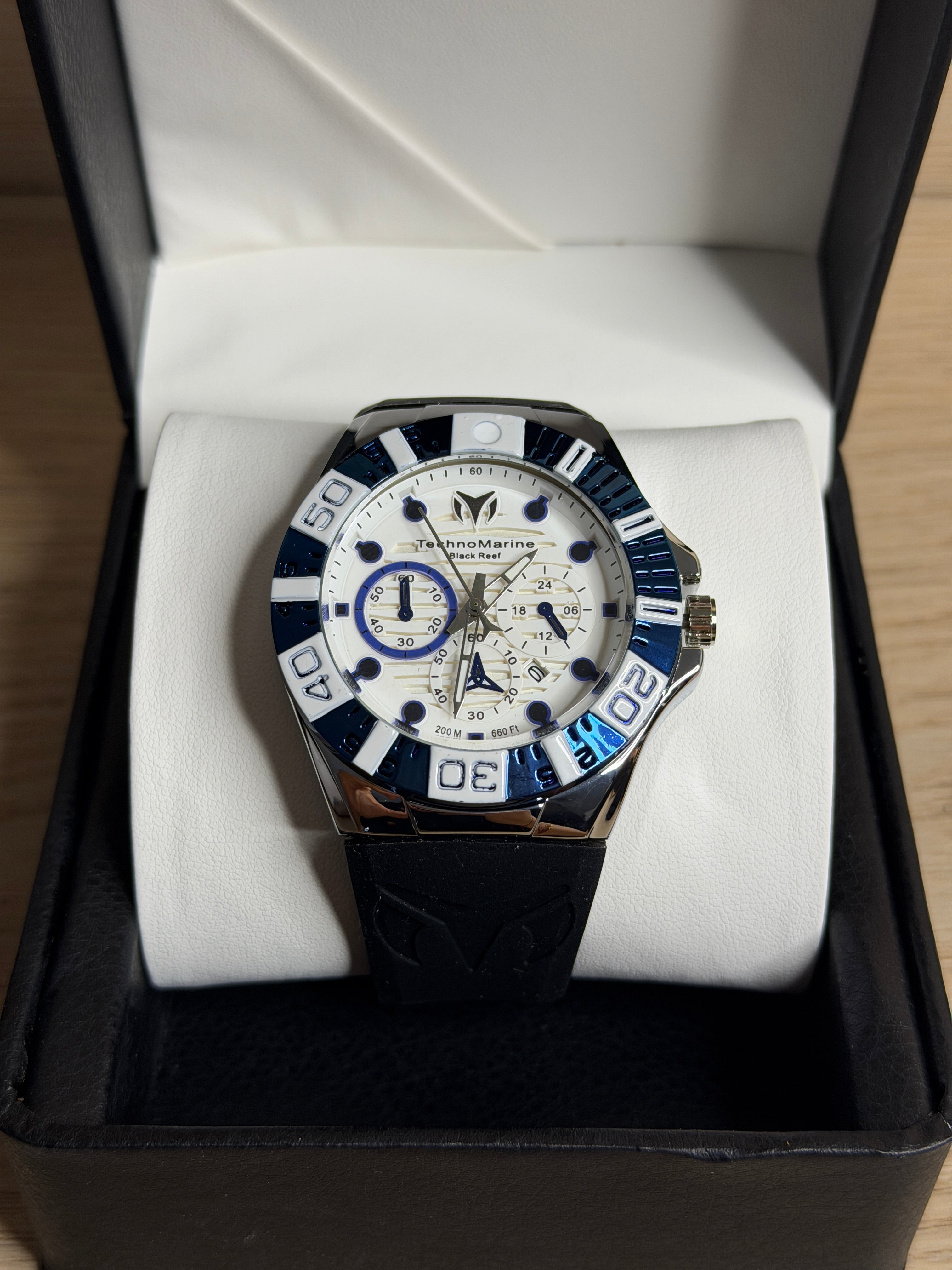 Tchmarin Black Reef Hombre Negro- Blanco