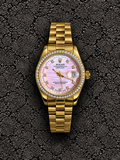 Rlx Dama Dorado Fondo Rosa SR  48