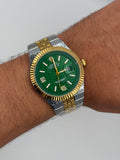 Rlx Land Dweller Bicolor Tablero Fondo Verde