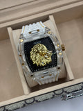 Guss Hombre Leon Blanco Tablero Dorado SR47
