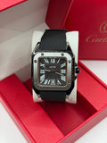 Crtr Hombre Negro Bisel Plateado SR43