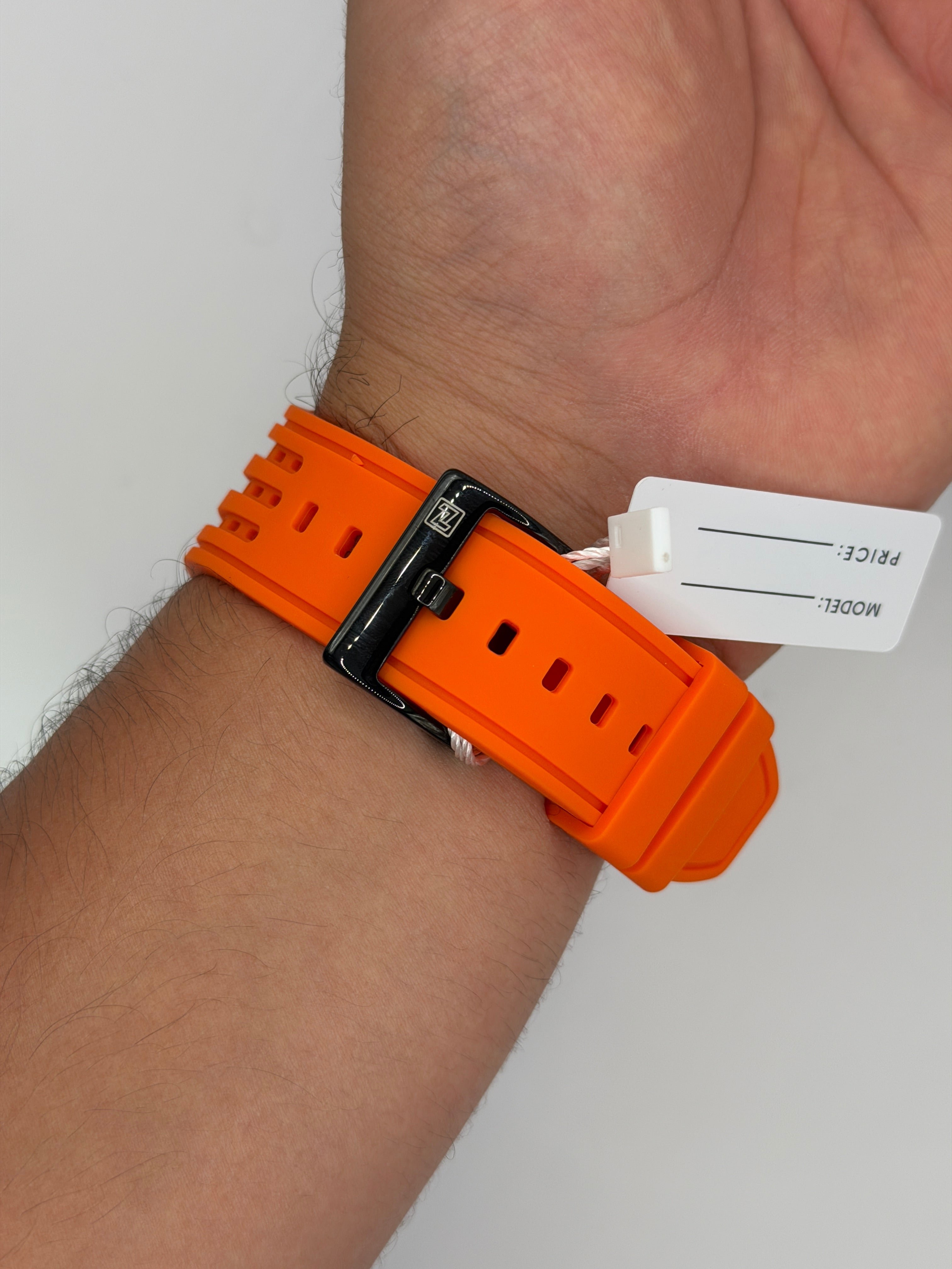NaviForce Original Hombre Naranja Funcional