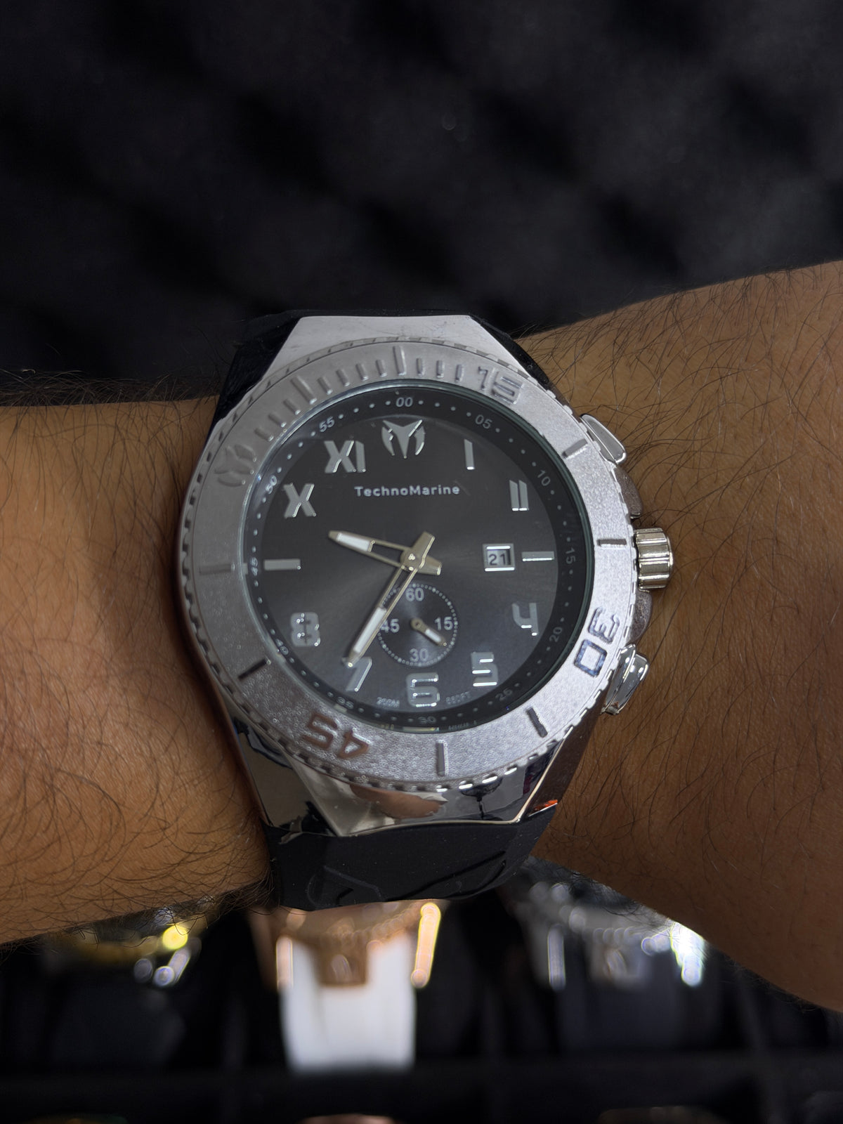 Tchmarin Hombre Plateado SR59