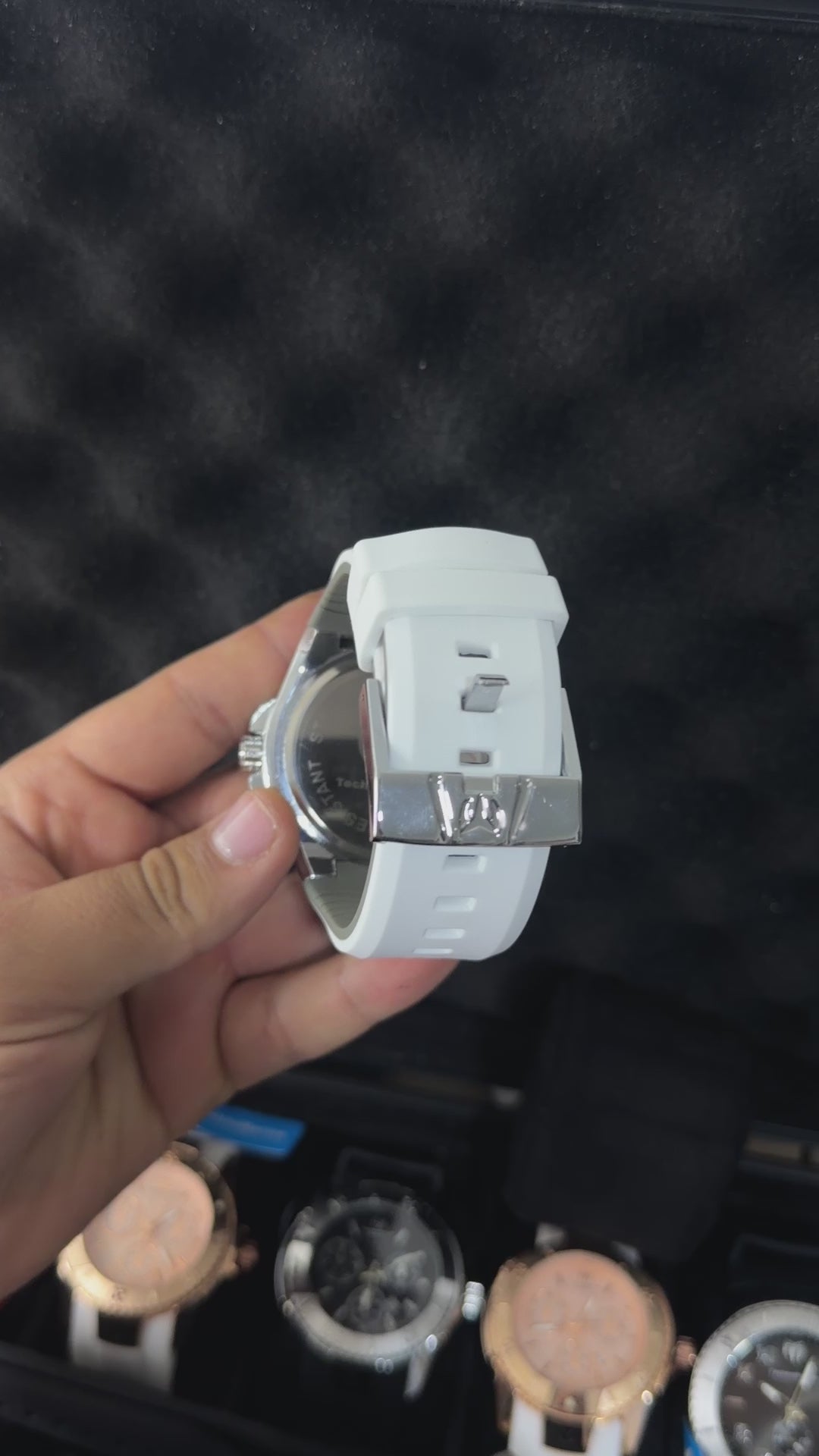 Tchmarin Manta Hombre Blanco Negro SR60